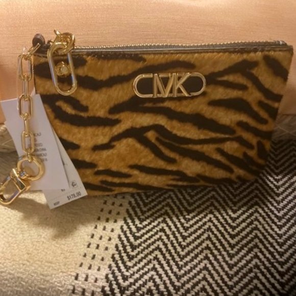 MICHAEL Michael Kors Marigold Parker Small Key Card Holder - Picture 1 of 11